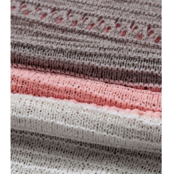 Multicolored Knitted Hoodie  - Picture 11 of 13